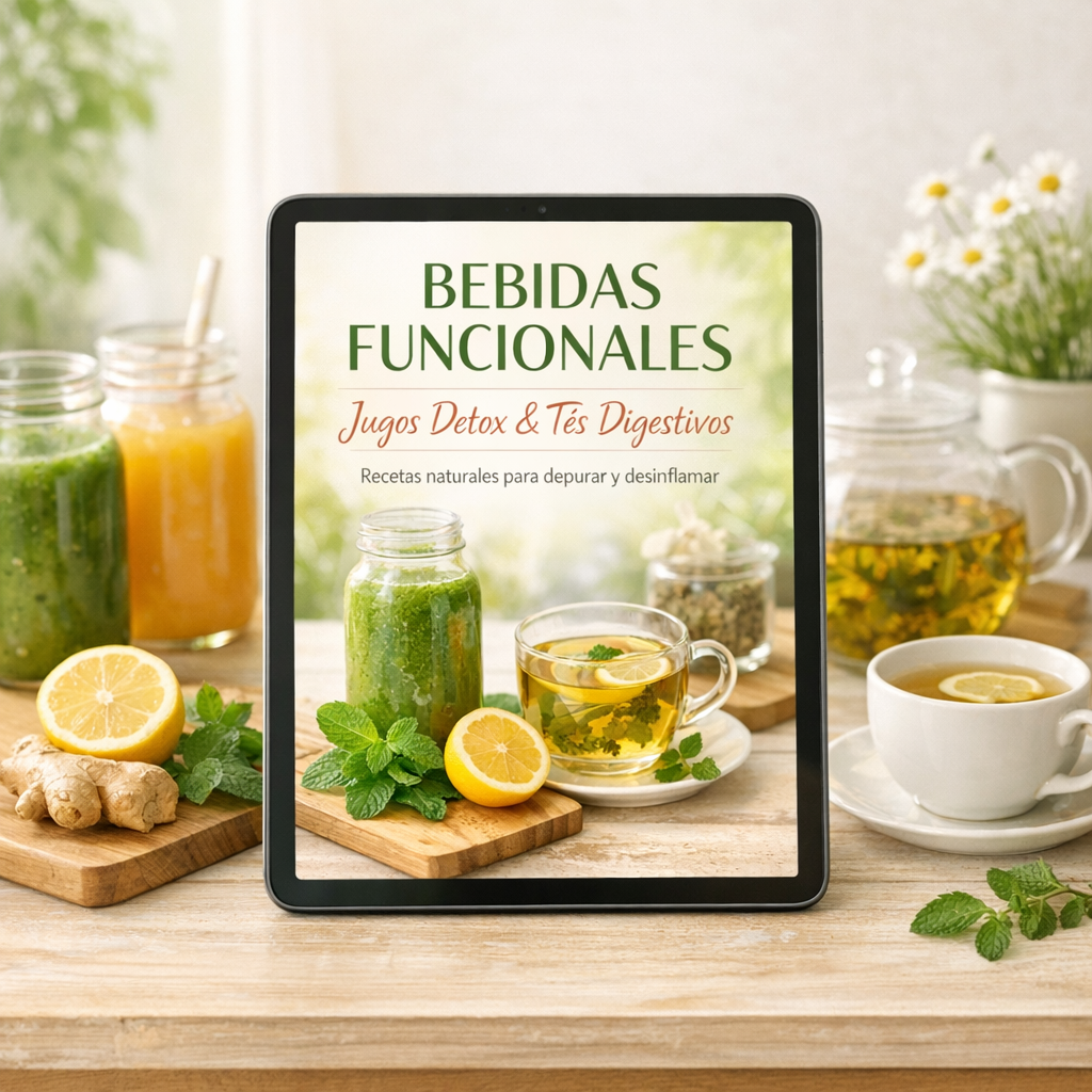 UPSELL 3 - BEBIDAS FUNCIONALES "JUGOS DETOX Y TÉs DIGESTIVOS"